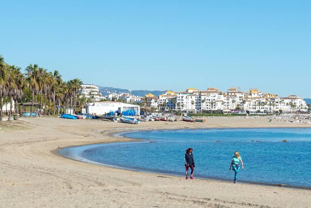 Incredible Luxury Location In Puerto Banus Beach For Families Марбелья Экстерьер фото